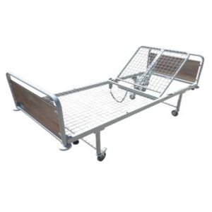 BED WITH 2 ARTICULATIONS: ELECTRIC / MANUAL WITH VARIABLE HEIGHT ELECTRIC