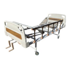 BED WITH 2 MANUAL ARTICULATIONS