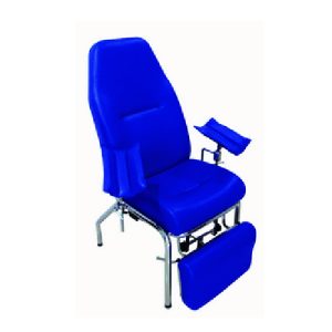 CHROME BLOOD SAMPLING CHAIR