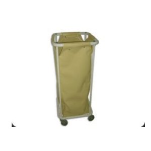 CHARIOT À LINGES AVEC SAC EN PLASTIQUE