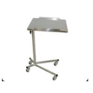 STAINLESS OVER BED TABLE