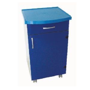 TABLE DE NUIT STRATIFIE AVEC PLATEAU EN ABS
