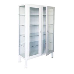 ARMOIRE VITRÉE À 2 PORTES