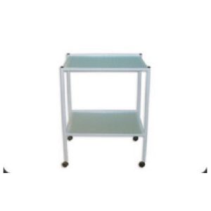 CHARIOT DE SOIN EN ÉPOXY AVEC VERRE